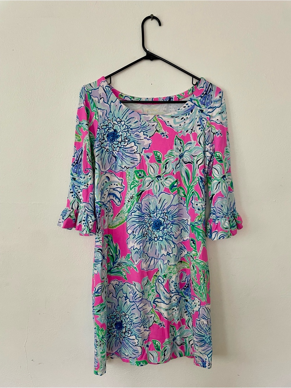 Lily Pulitzer Pink Floral Shift Dress 👗